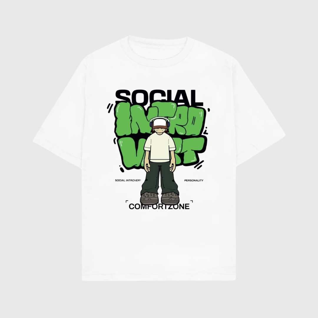 introvert premium oversized t-shirt