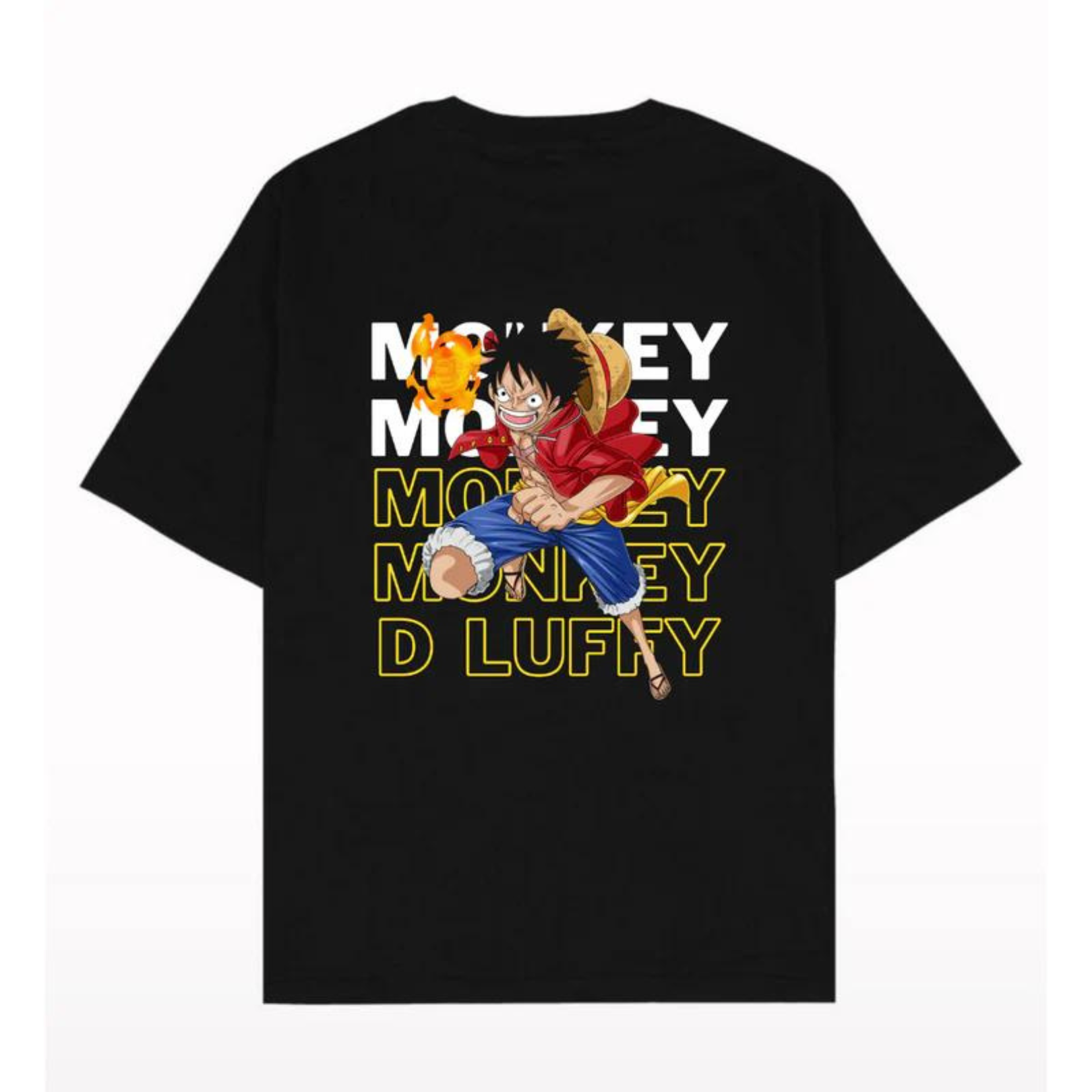 Monkey D Luffy Premium Oversized T-shirt